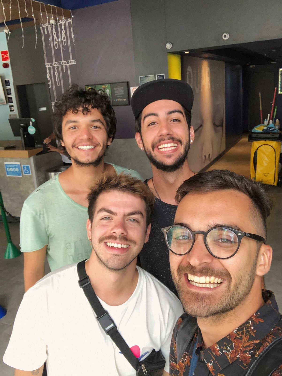 Selfie del equipo