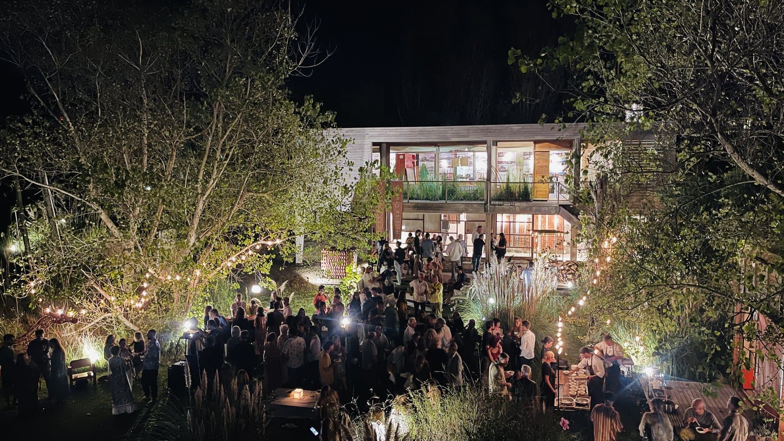 The audience on opening night