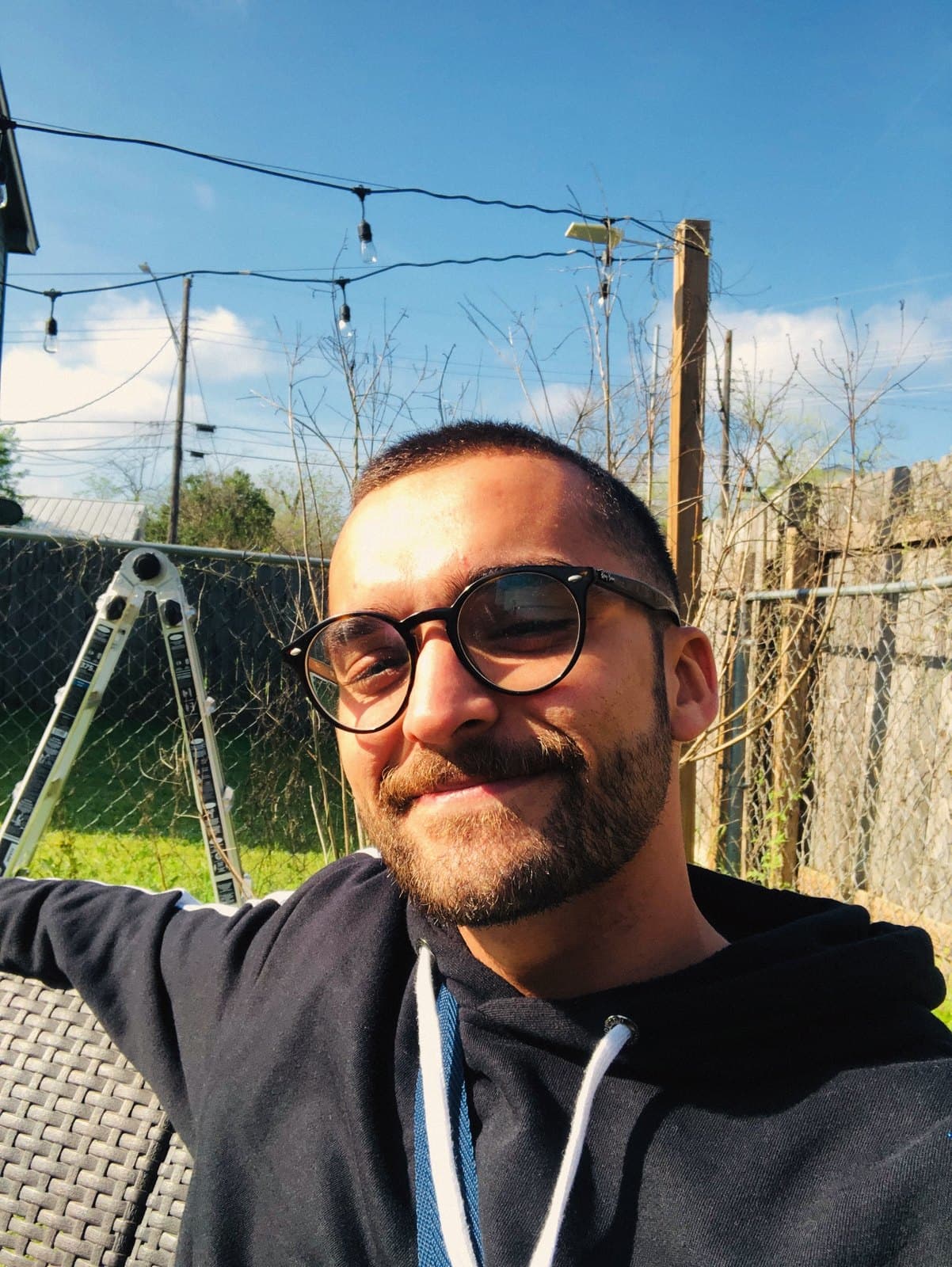 Selfie in Austin, March 2020
